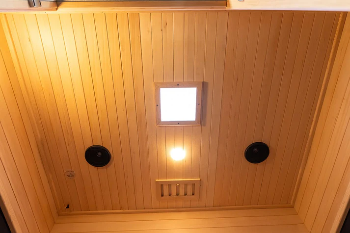 Solara 3P interior with LED lighting and speakers