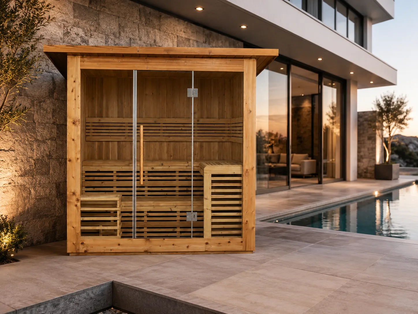 Square Sauna lifestyle 2