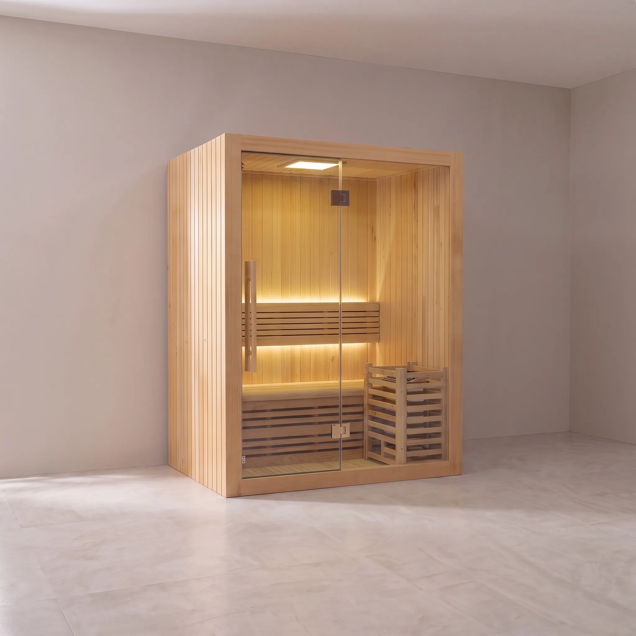 Tampere Sauna interior detail