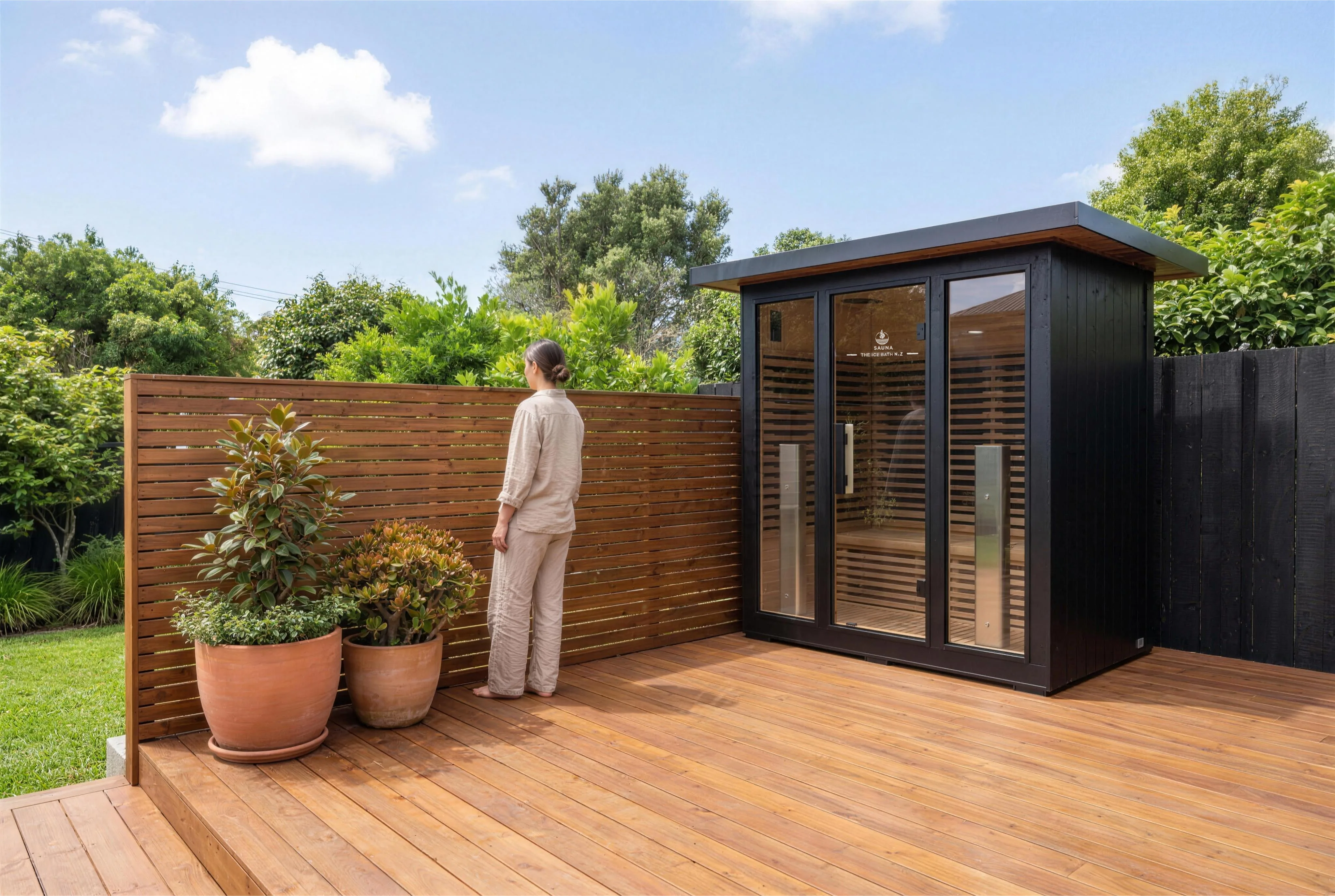 Vesta 4-Person Outdoor Infrared Sauna